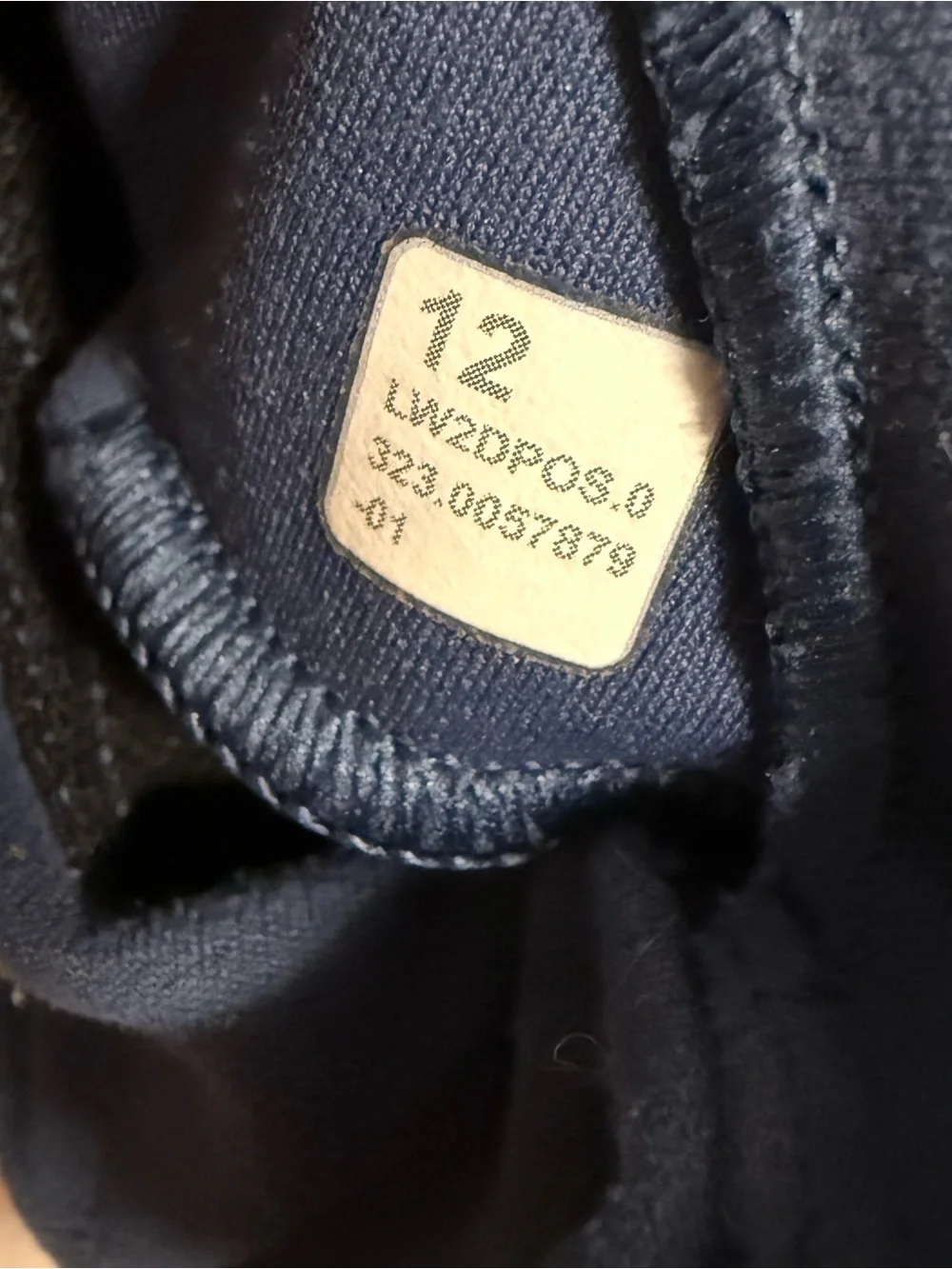 Lululemon Align V-neck Bra C/D cup, size 12, Pitch Blue color - Picture 5 of 5